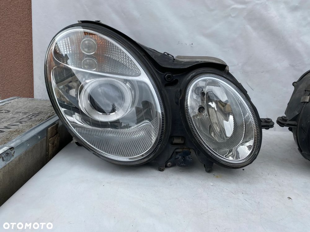 lampy e klasa w211 bi xenon komplet eu całe - 3