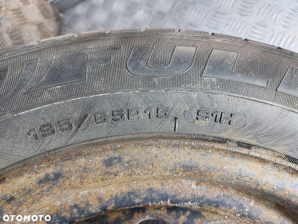 KOŁO FELGA OPONA ZAPAS 5X110 6Jx15 ET33 FI65,1 195/65R15 OPEL ZAFIRA A - 5
