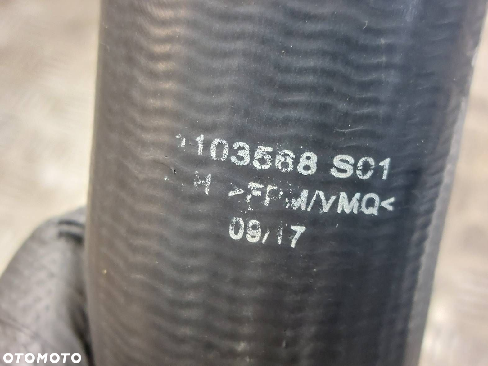 PRZEWÓD POWIETRZA INTERCOOLERA NISSAN PULSAR C13 1.5 DCI - 3