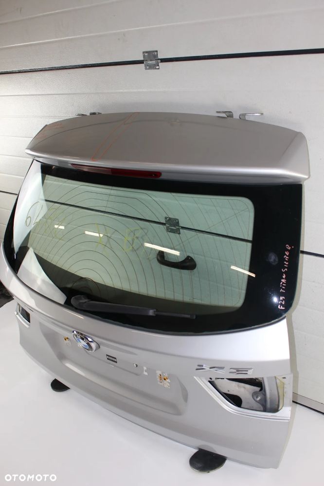 BMW X3 F25 KLAPA BAGAZNIKA 354 TITANSILBER - 3
