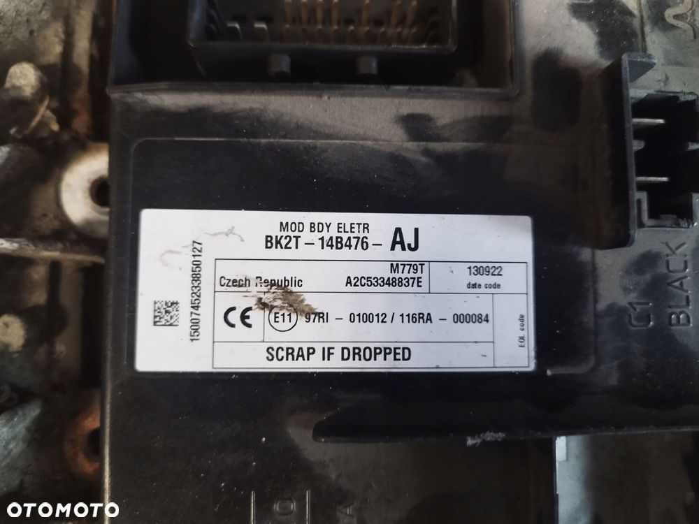 ZESTAW STARTOWY KOMPUTER STEROWNIK TRANSIT CUSTOM 2.2 TDCI BK21-12A650-AC - 3