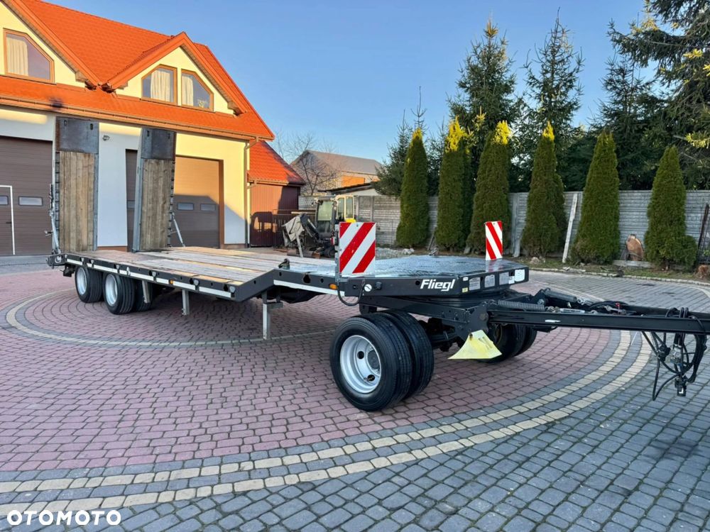 Fliegl DTS 300 *NISKOPODWOZIOWA, NAJAZDY HYDRAULICZNE, 3 osiowa, LAWETA, 2018ROK* - 1