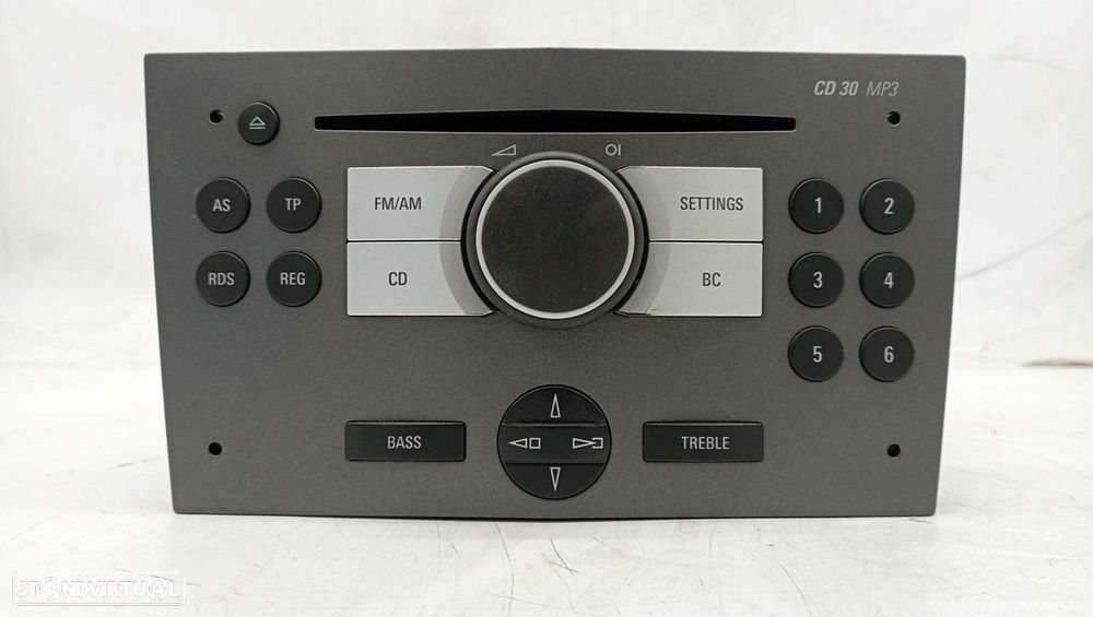 SISTEMA DE ÁUDIO RÁDIO CD OPEL ASTRA H BERLINA - 1