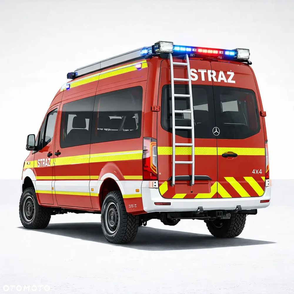 Mercedes-Benz Sprinter 4x4 Strażacki Pożarniczy, 9 osób - 3