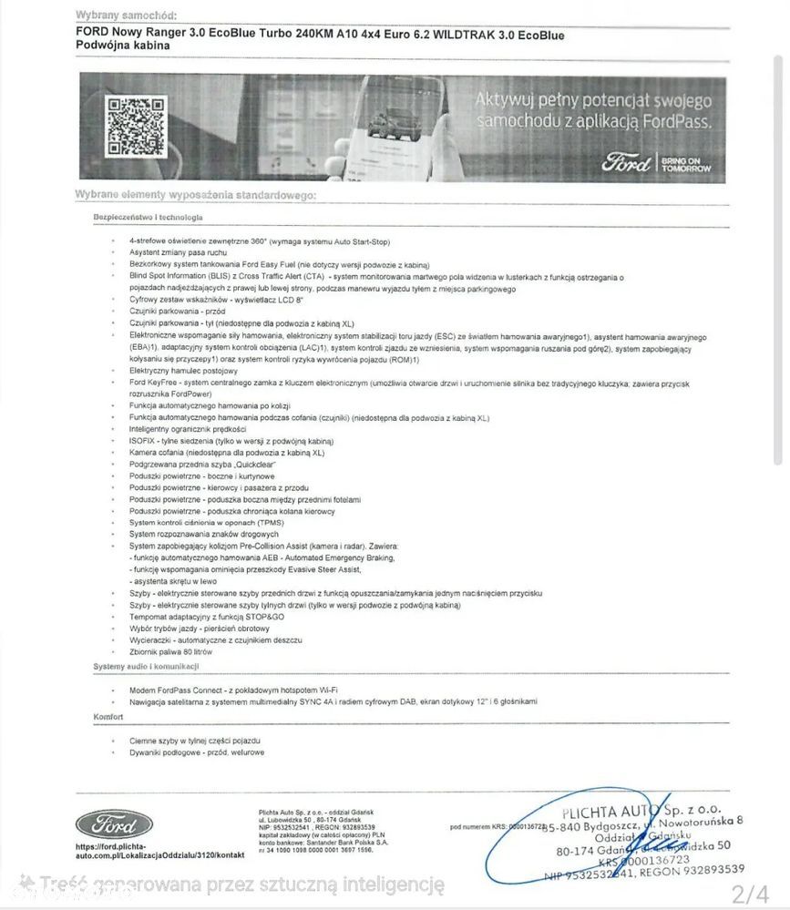 Ford Ranger 3.0 EcoBlue Turbo 4x4 DC Wildtrak - 29