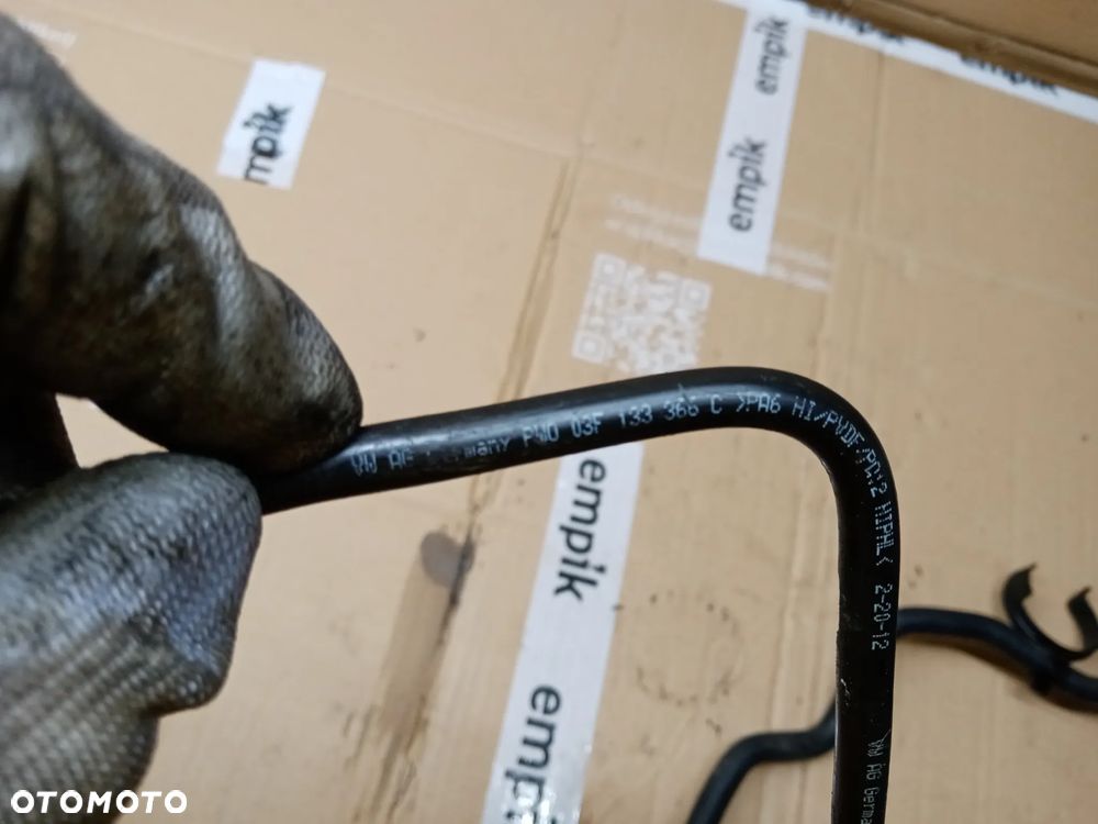 Przewód rurka podciśnienia zawór zaworek VW Golf VI 6 1.2 TSI 6QE906517A 03F133366C - 5