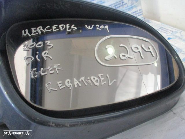 Espelho ESP2294 MERCEDES W209 2003 DRT ELETRICO 15 PINOS - 3