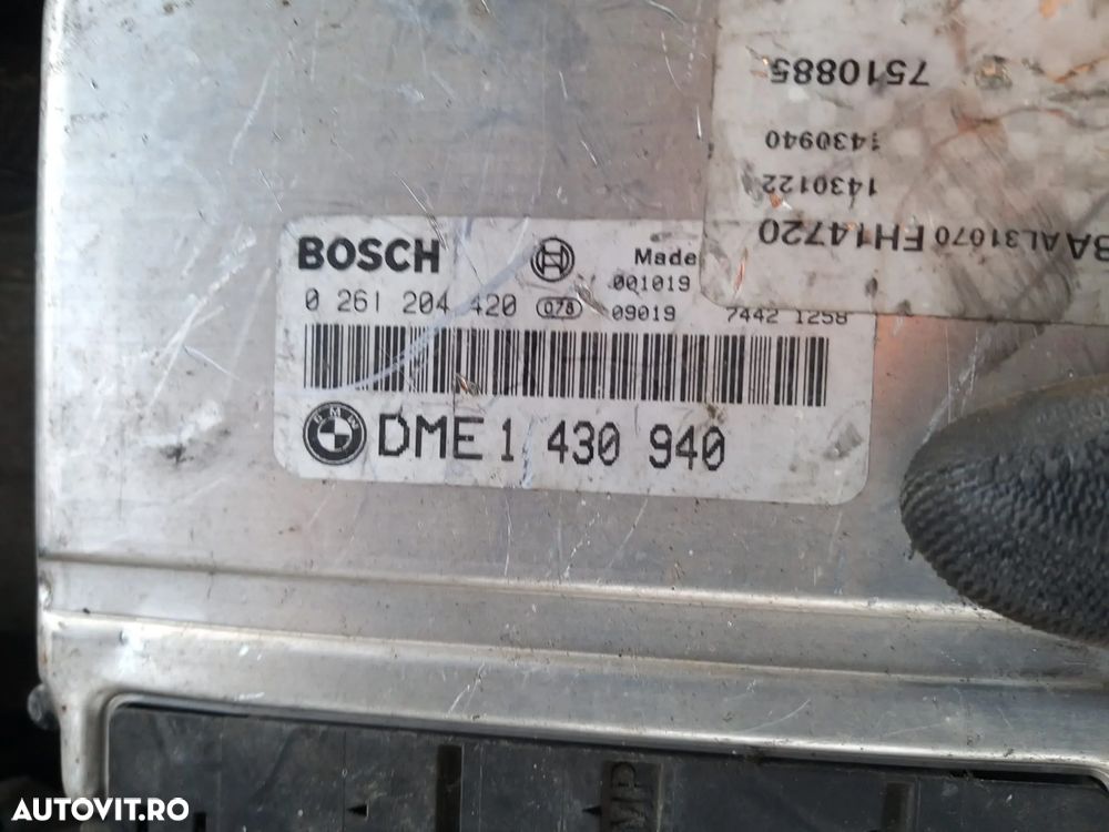 Calculator ECU cod: 1430940 pentru BMW E46 1.8i/1.9i, an 1998-2005 - 1