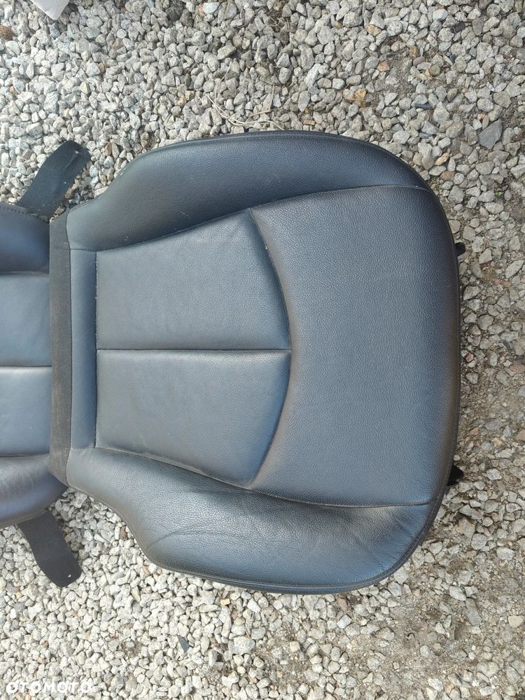 MERCEDES W211 Lift FOTEL Prawy Czarny Pełna Skóra - 4