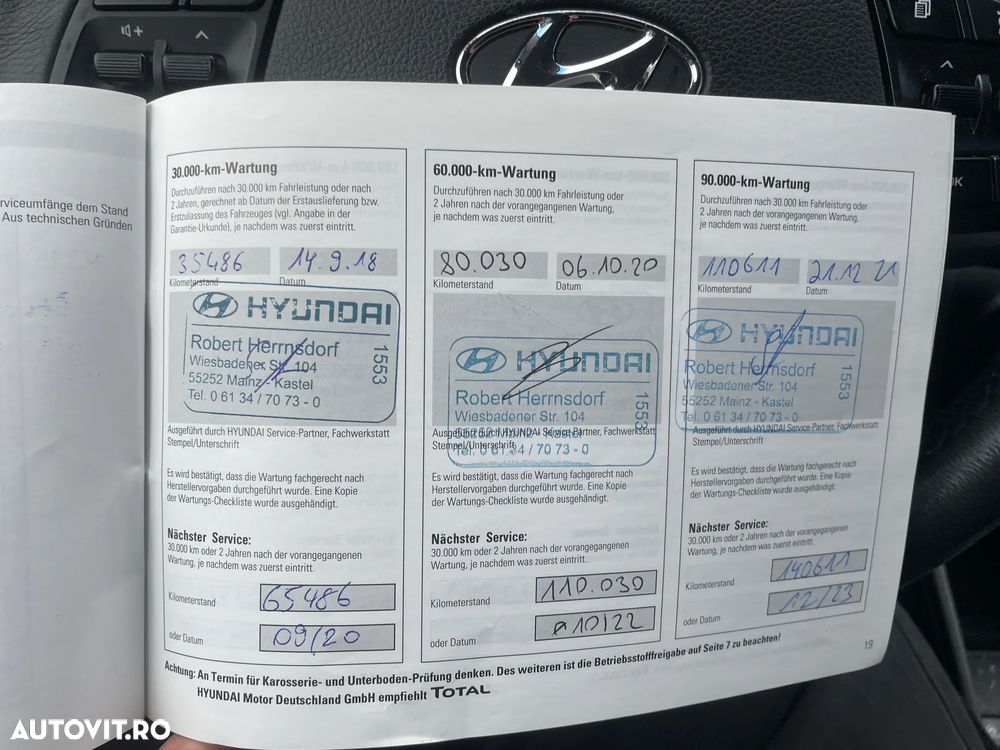 Hyundai Tucson blue 1.7 CRDi 2WD Style - 34