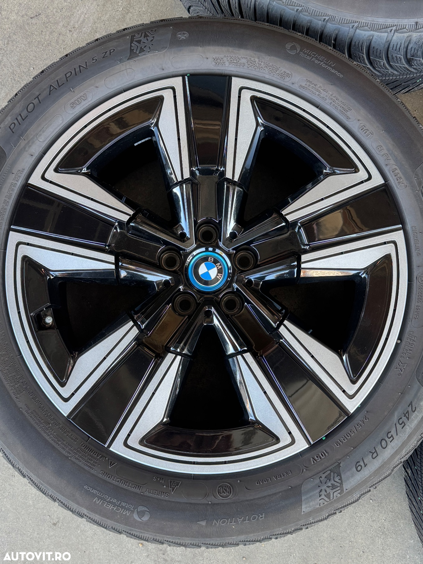 Vând jante originale BMW IX3 pe 19” cu anvelope de iarnă - 3