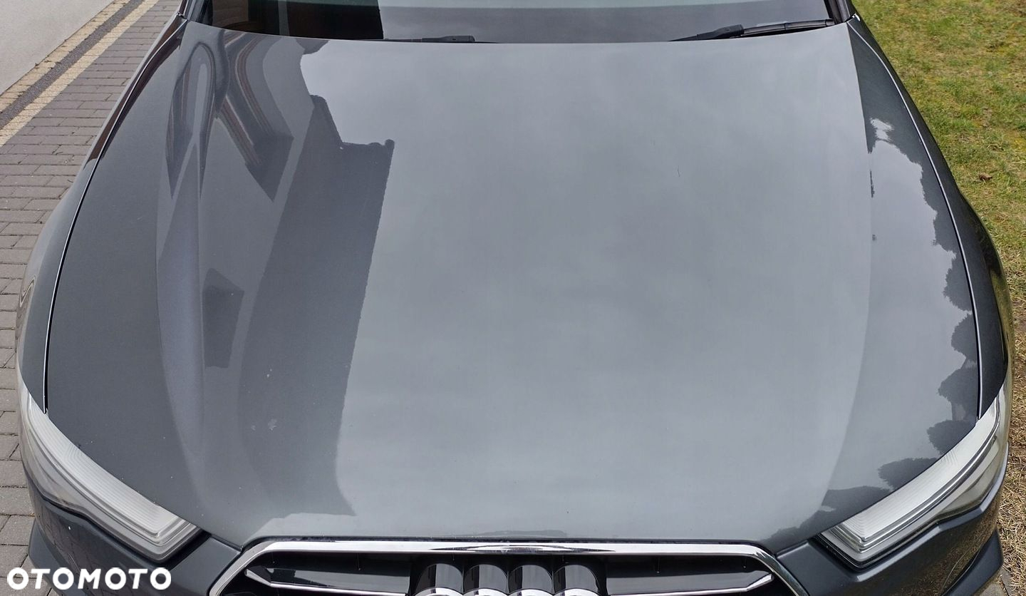 AUDI A6 S6 C7 4G LIFT 15-18 MASKA POKRYWA SILNIKA LZ7S DAYTONA GRAY - 2