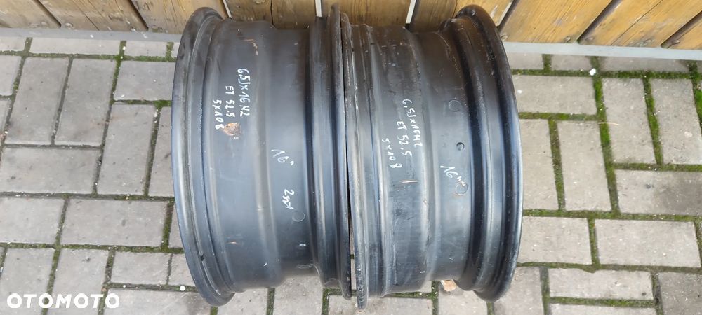 FELGI STALOWE 5x108 6.5Jx16 CALI ET52,5 FORD VOLVO 2 SZTUKI PARA - 5