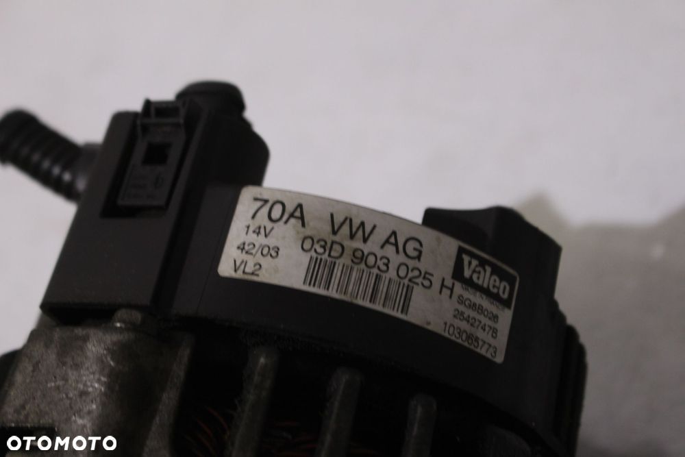 ALTERNATOR 70A SKODA FABIA 1.2 03D903025H - 3