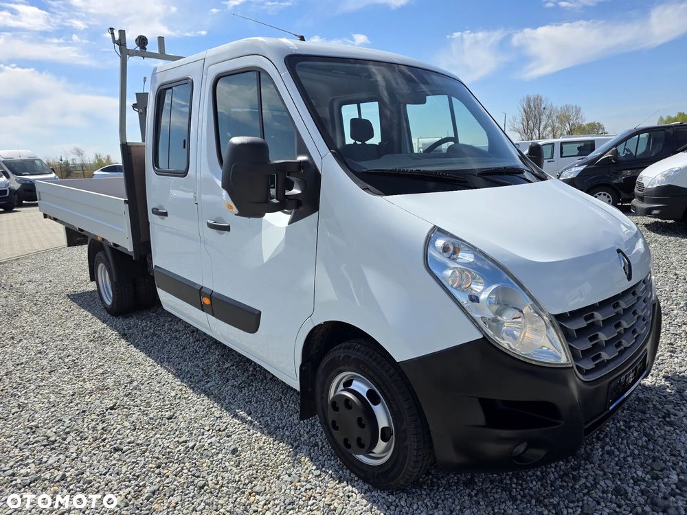 Renault MASTER 2,3 DCI 150 KONNA DOKA BRYGADÓWKA 7 OSOBOWA 3,3M SKRZYNIA KLIMA BLIŻNIAKI DO 3,5T GWARANCJA - 7