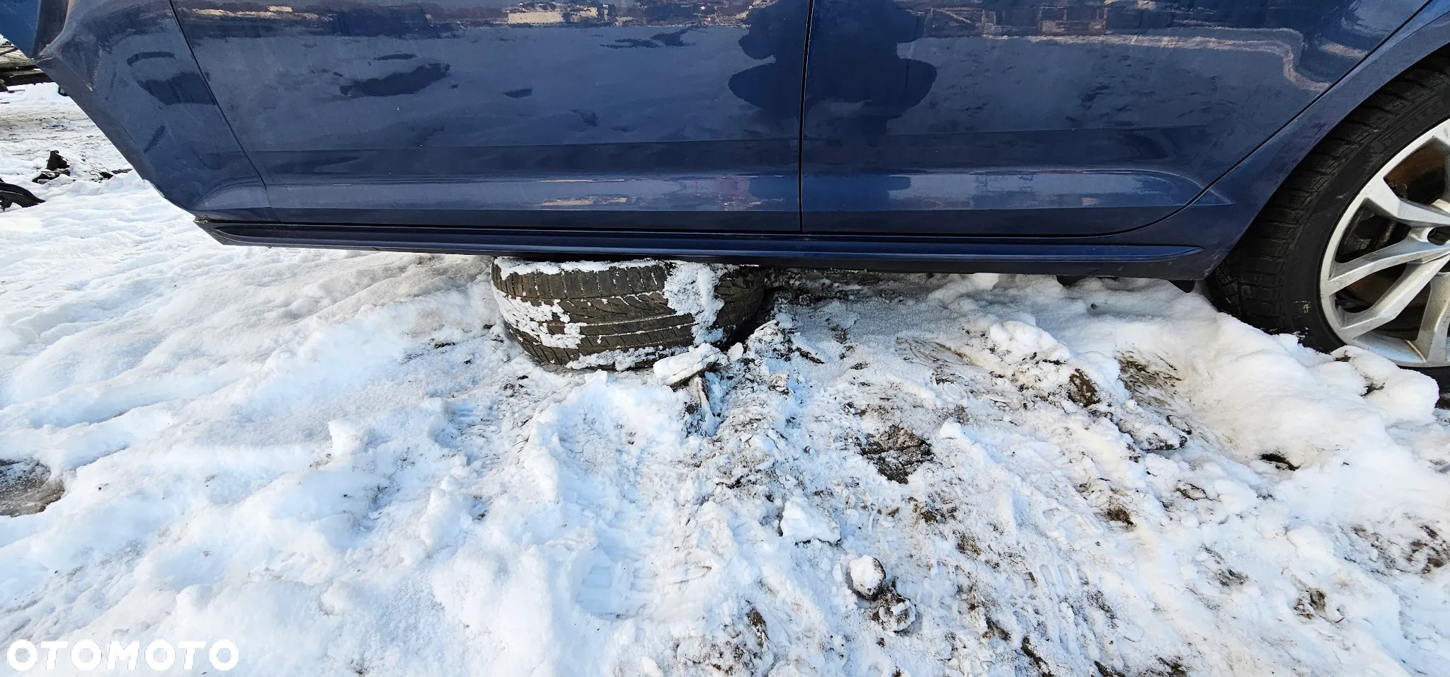Listwa progowa nakładka Audi A4 B9 S Line LX5Q - 5