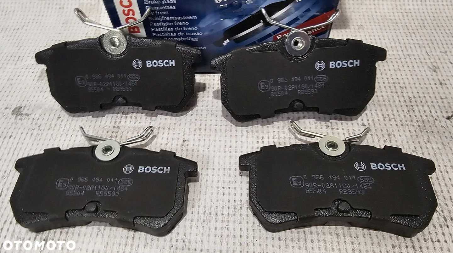 NOWE KLOCKI HAMULCOWE TYŁ FORD FOCUS MK1 I FIESTA MK6 VI - 0986494011 - 3