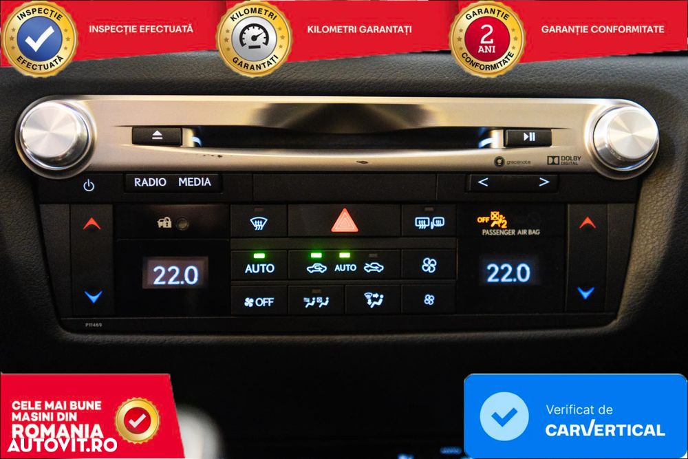 Lexus Seria GS 300h Aut Luxury - 16