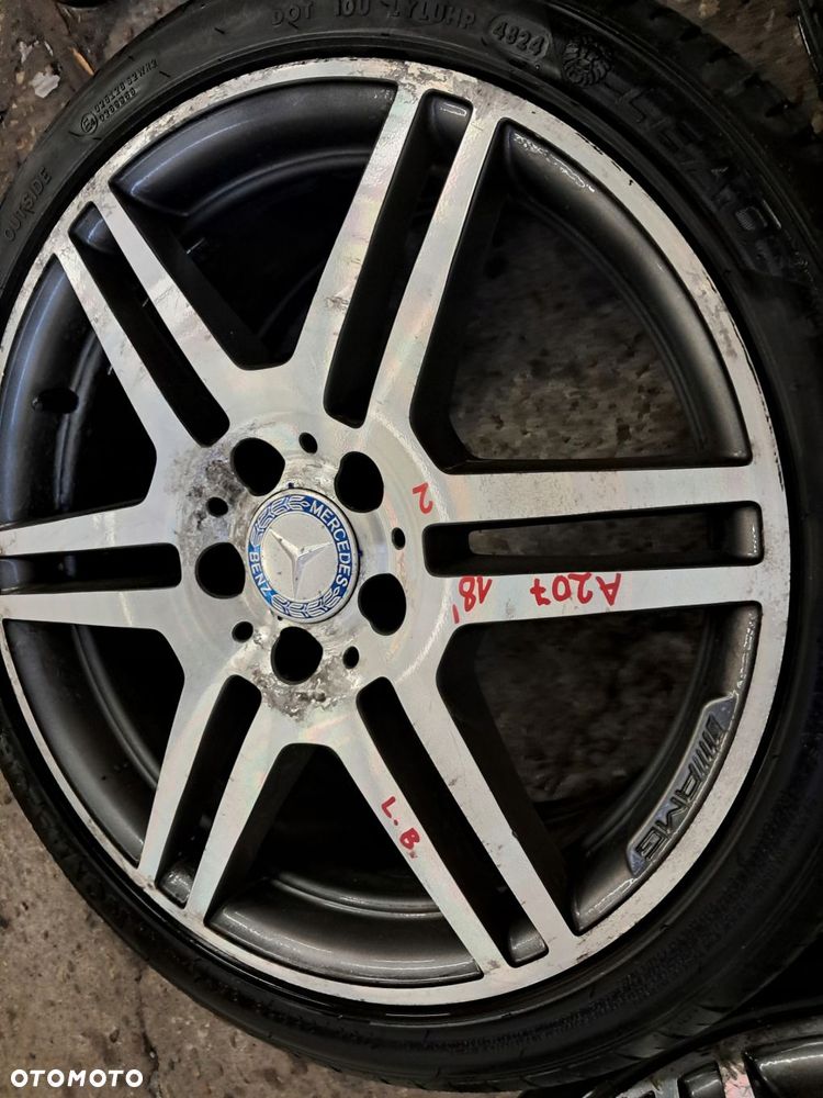 mercedes-benz e klasa w207 felgi aluminiowe alufelgi amg 18" et45 et49 - 6