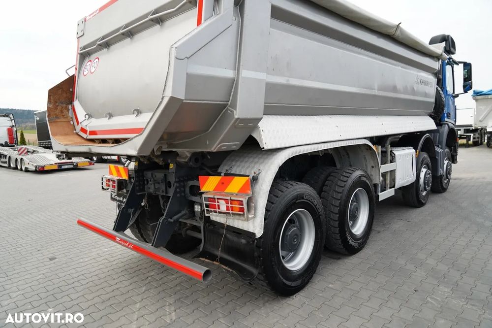 Mercedes-Benz AROCS 4145 / 8X8 / WYWROTKA TYLNOZSYPOWA / KH-KIPPER 6 M / AUTOMAT / EURO 6 - 20