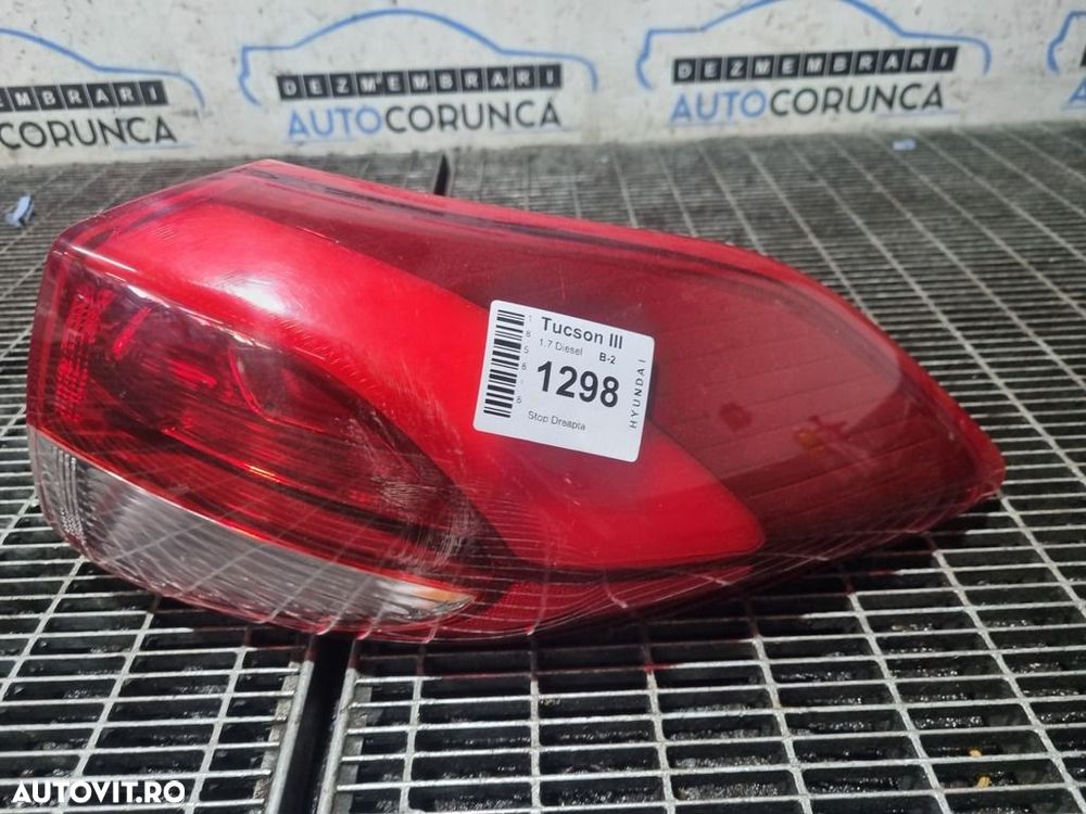 Stop Dreapta Hyundai Tucson III 2015 - 2018 SUV 4 Usi (1298) Bec clasic - 1