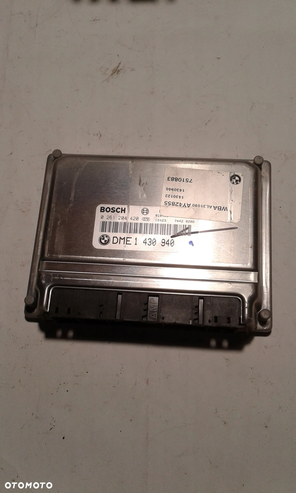KOMPUTER SILNIKA BMW E46 1.9 0261204420 DME1430940