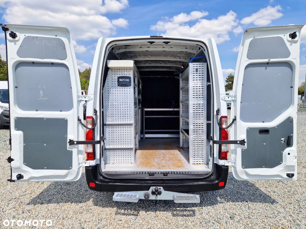 Renault MASTER 2,3 DCI 135 KONNY ŚREDNIAK WYSOKI L2H2 KLIMA WEBASTO ZABUDOWA WARSZTATOWA SORTIMO GWARANCJA 2 X BOCZNE DRZWI - 30