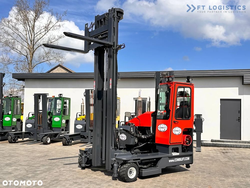 Combilift C4000 / TRIPLEX / 9300MM / WOLNY SKOK / POZYCJONER / GAZ / KABINA / JAK NOWY - 24