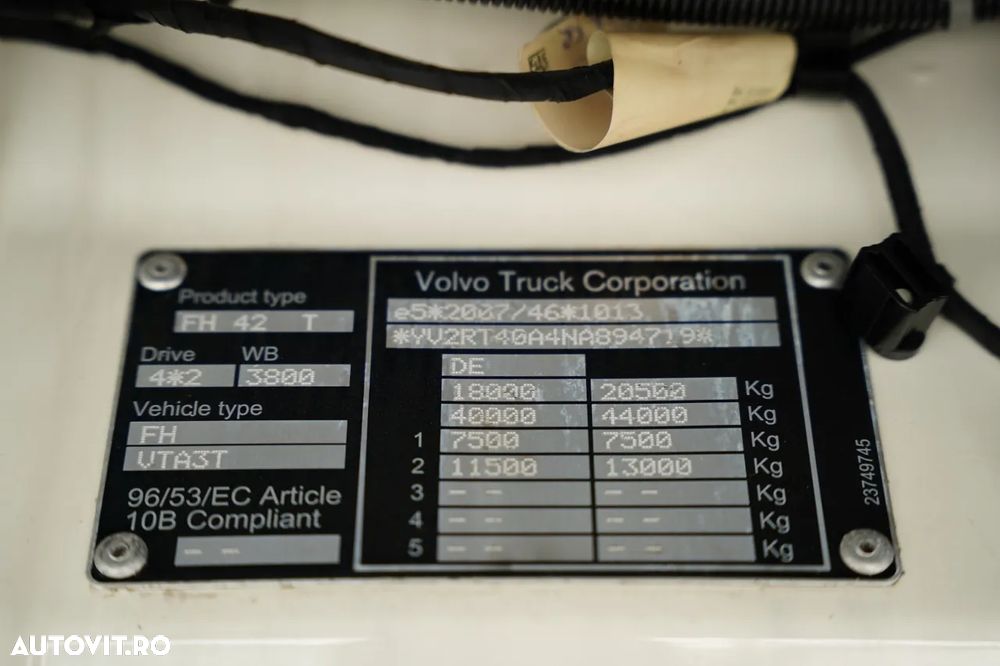 Volvo FH 500 / I-PARK COOL / I-SHIFT / 2022 / EURO 6 - 35