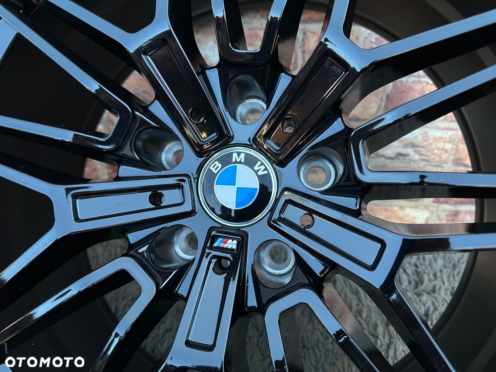 Czarne alufelgi 5x120 19 Black 8.5j ET30 BMW seria 3 5 F10 E46 E90 F30 F32 F34 F01 F12 Z4 E60 xDrive M pakiet jak styling 930 Carbonado Solid Japan Racing - 13