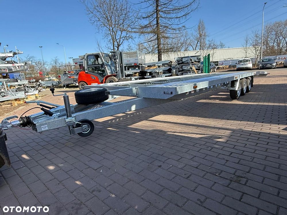 Gala BBG Laweta Gala raz łamana 8,5x2,05m 3 osie DMC 3500kg koła 195r13c super lekka 850 kg dostawa MOTOMUS - 14