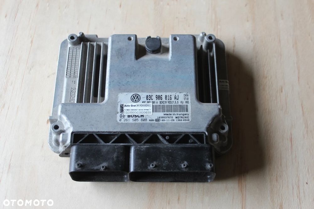 STEROWNIK SILNIKA AUDI VW 1.4 TSI 03C906016AJ 2009