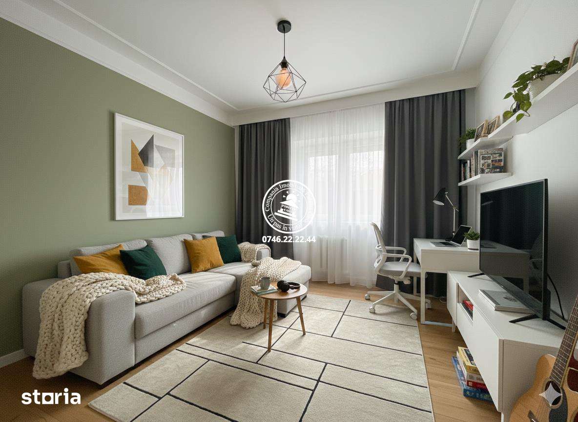 Apartament 3 camere de vanzare Centru — fotografia 1