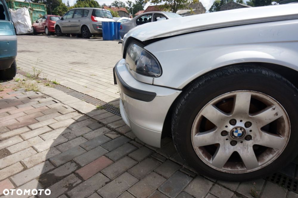 ZDERZAK PRZEDNI 3 E46 354 M TECHNIK POWER SPORT SREBRNY BMW 1998-2002 - 5
