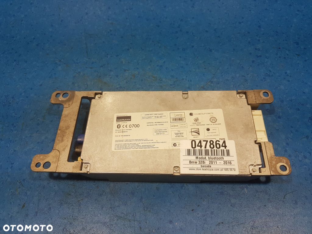 BMW 3 F30 MODUŁ BLUETOOTH 9257150 - 1