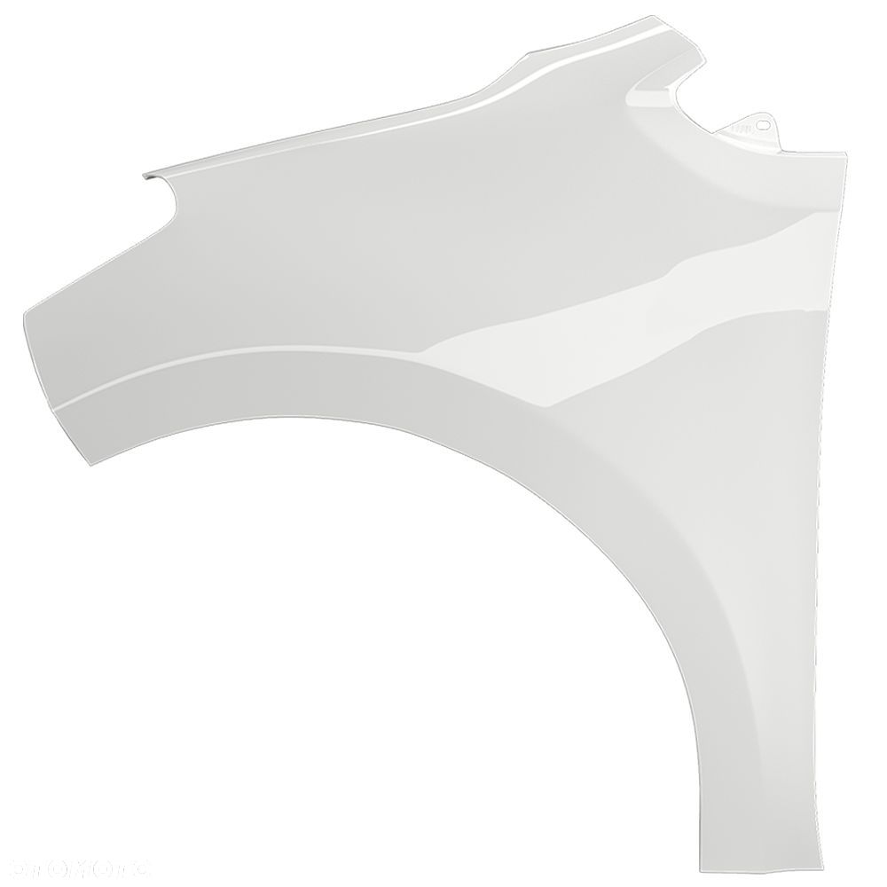 BLU Błotnik VOLKSWAGEN VW UP! LIFT LB9A lewy przód biały 2016- CandyWeiss - 2