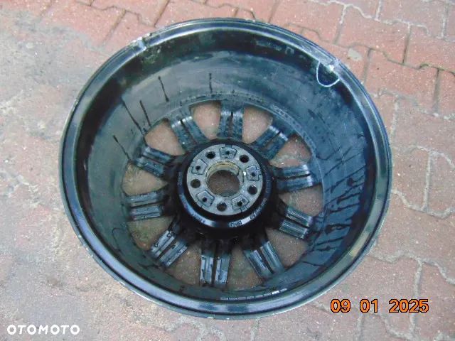 BMW 5 E61 E60 aluFELGa 19 M PAKIET 9,5 et32 is32 styl wzór 172 SPIDER 8036949 ORYGINAŁ uszkodzona - 5