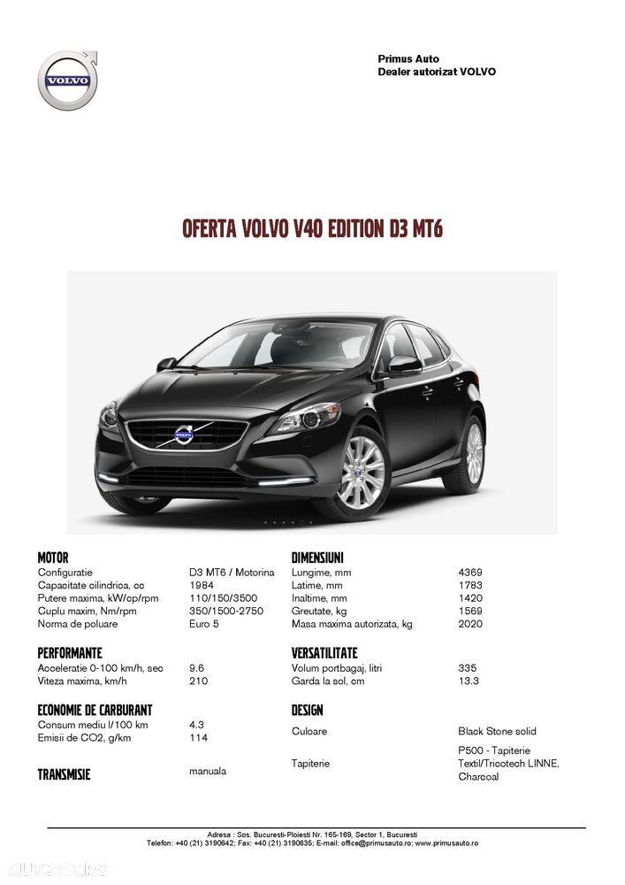 Volvo V40 D3 Momentum - 16