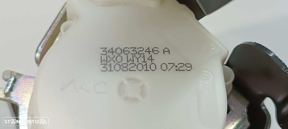 CINTO DE SEGURANÇA TRASEIRO DIREITO BMW SERIE 5 GRAN TURISMO (F07) 535D XDRIVE - 2