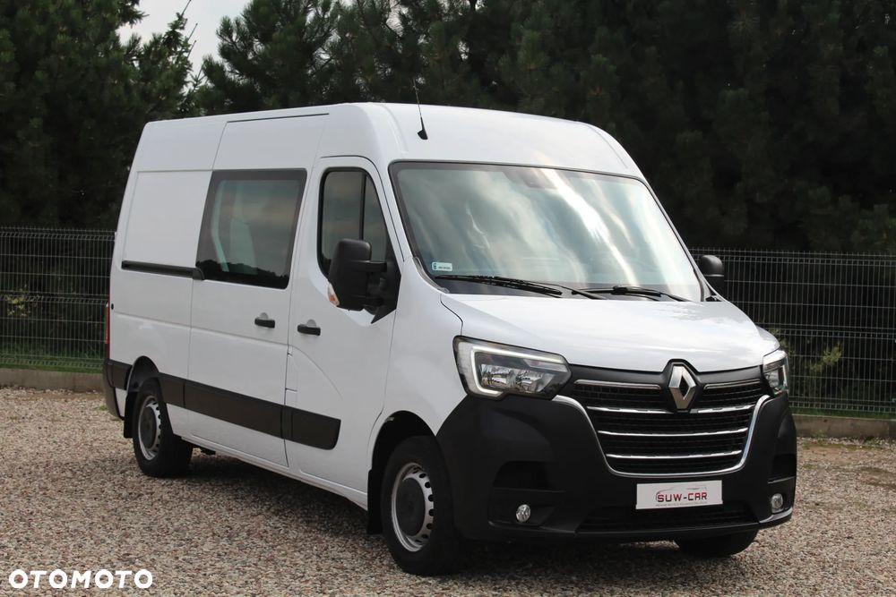 Renault Master L2H2 2.3dCi 135KM/ BRYGADÓWKA/DOKA 6-CIO OSOBOWA/ HAK/ KLIMA/ TEMPOMAT/ SALON POLSKA/ PIERWSZY WŁAŚCICIEL/ FV 23%/ BARDZO ZADBANY !!! - 4