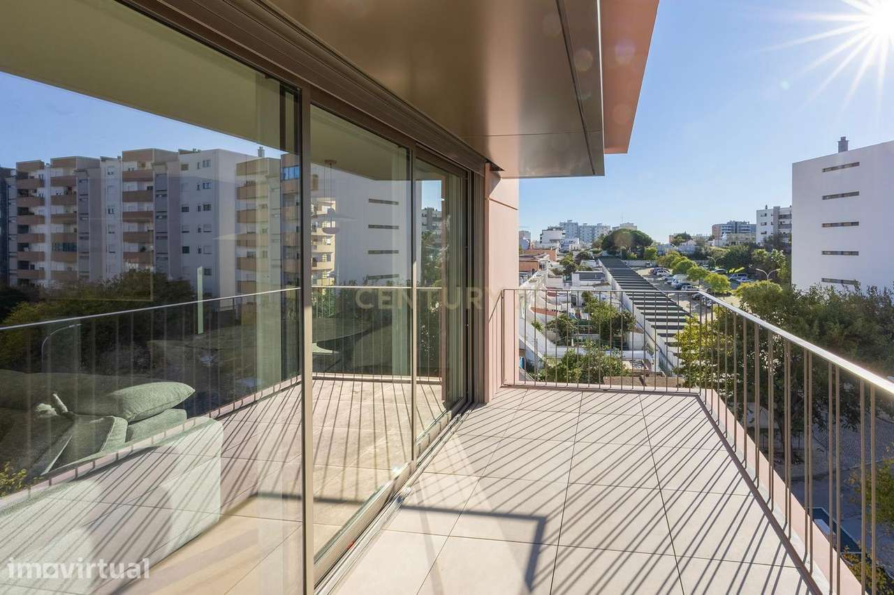 Le Parc - T2 Novo em Faro com varandas e 2 lugares de garagem - Grande imagem: 3/13