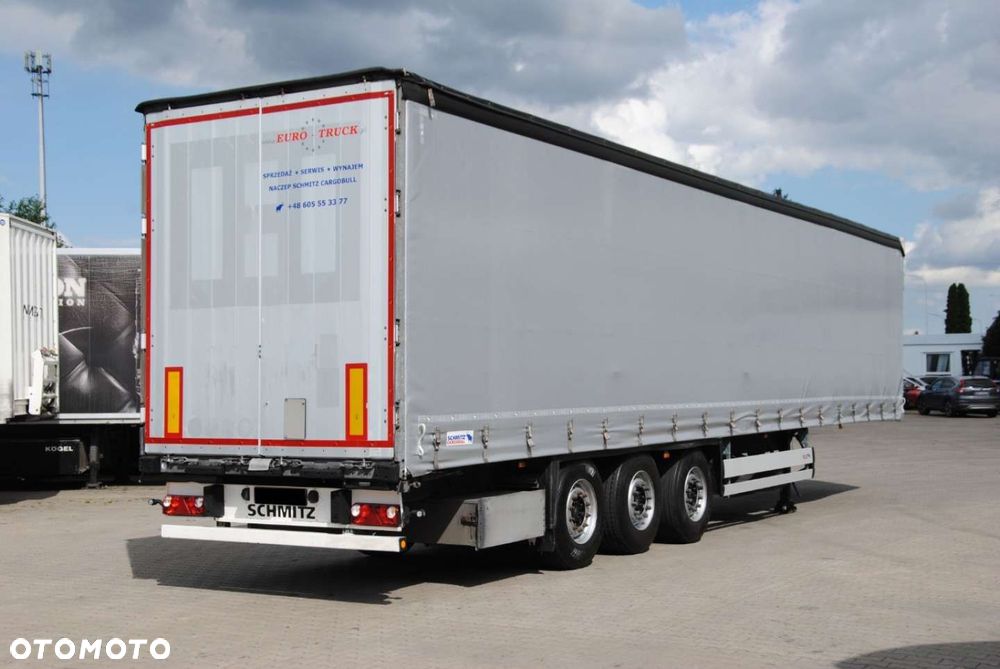Schmitz Cargobull SCS kurtyna, podnoszona oś - 5