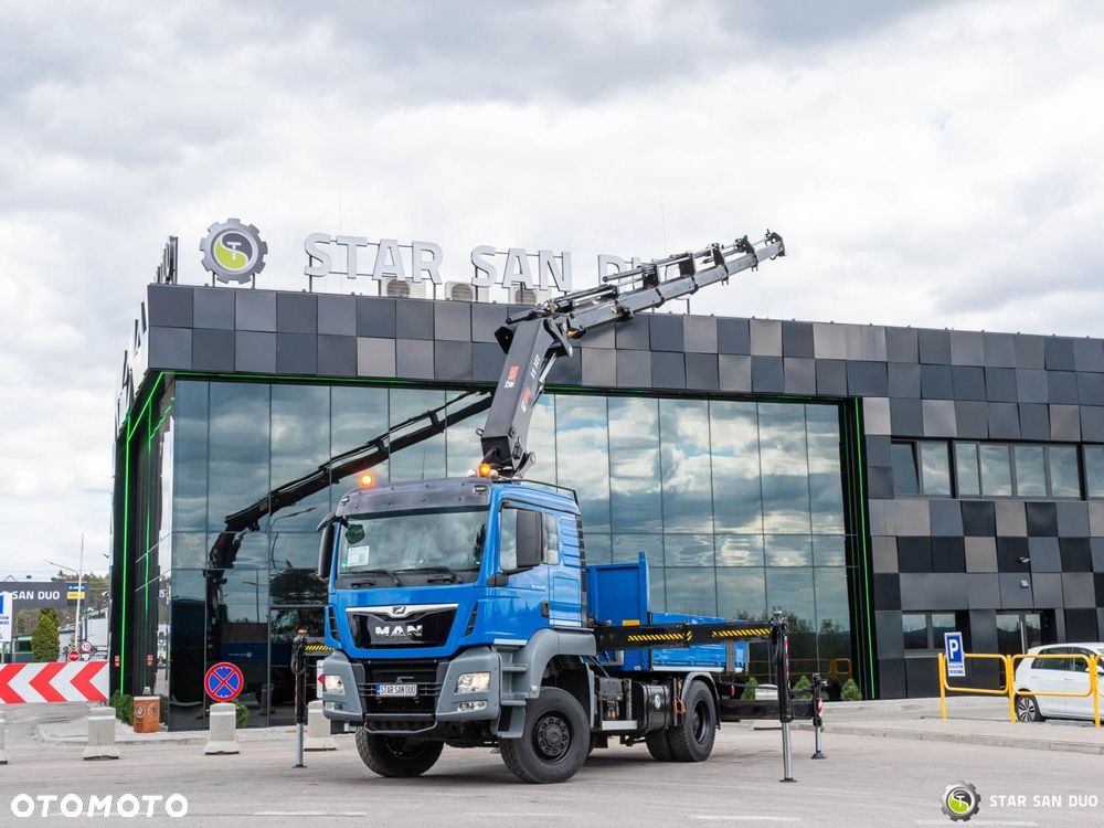 MAN TGS 18.460 4x4 HIAB 322 E-6 HIPRO HDS Żuraw - 7