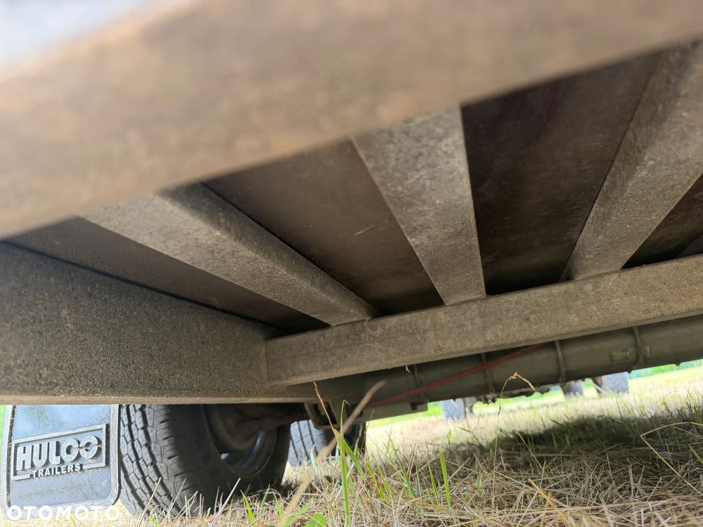 Inny Przyczepa Dwuosiowa Ciężarowa-LAWETA Do Koparek Maszyn Budowlanych. HULCO TERRAX-2 3001-LK.  NAJAZD Pełny Klapa z Bardzo mocnej konstrukcji. Lekki system otwierania najazdu jedną ręką! DMC 3000Kg! Jest To Laweta marki PREMIUM. Dwie ośie hamujące! Pełny ocynk. HULCO to Francuski Producent największy w Europie! Potężna jakość wykonania! Okazja Tanio. Laweta sprowadzona z Norwegii. Zero zużycia jak nówka sztuka! OKAZJA - 25