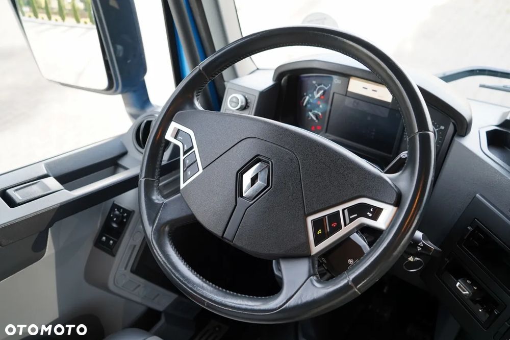 Renault C 430 / 6X4 / WYWROTKA 5.5 M + HDS ATLAS 240.2 A5 / WYSIĘG 14.5 M / MAX UDŹWIG 4520 KG / STEROWANIE RADIOWE / ROTATOR / WIDŁY DO PALET / 2020 ROK - 31