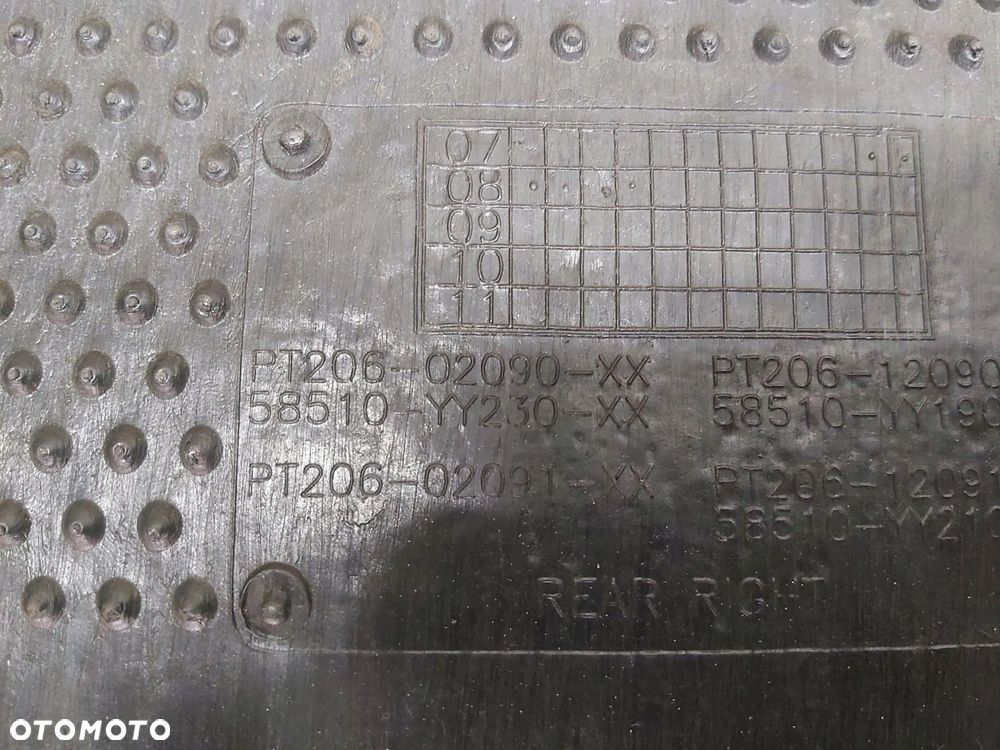 Toyota Rav4 IV XA40 2013-2018 dywanik przód tył wycieraczka ORYGINAŁ - 8