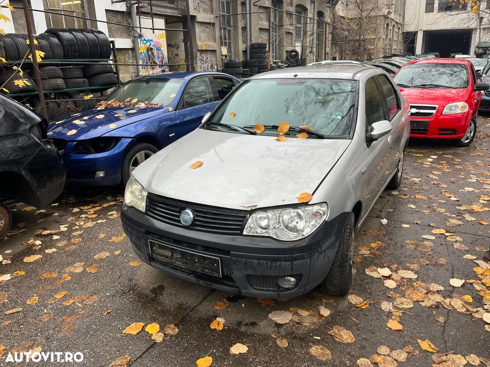 Dezmembrez Fiat Albea gri argintiu 1,4 benzina facelift 2007 - 3