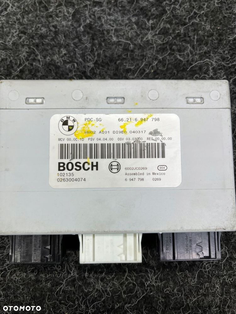 bmw e81 e82 e84 e87 e88 moduł sterownik PDC czujników parkowania 6947798 - 3