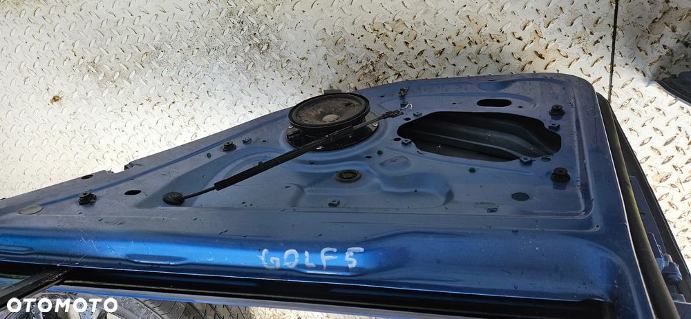 VW Golf V 1K  5 Drzwi tył prawy Drzwi tylne prawe Drzwi tył lewy Drzwi tylne lewe   BEZ RDZY ORYGINAŁ LAKIER - 14