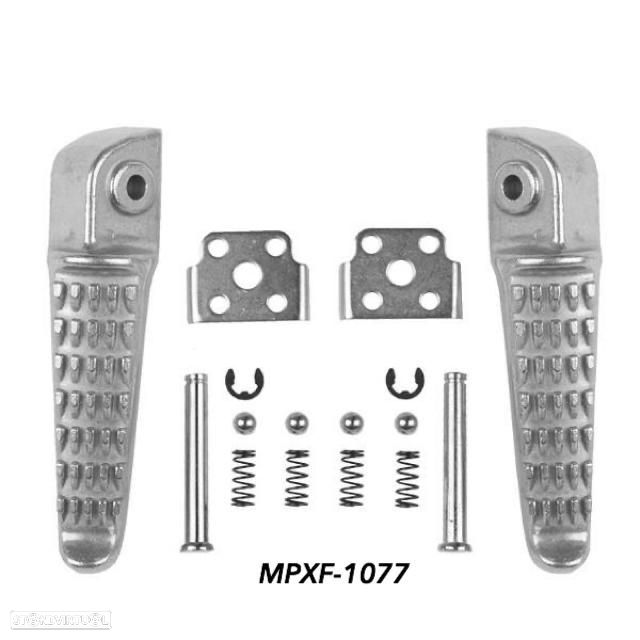 peseira trás , pousa pes traseiro , patins ,Kawasaki - Z1000 2003 - 2013 - 1